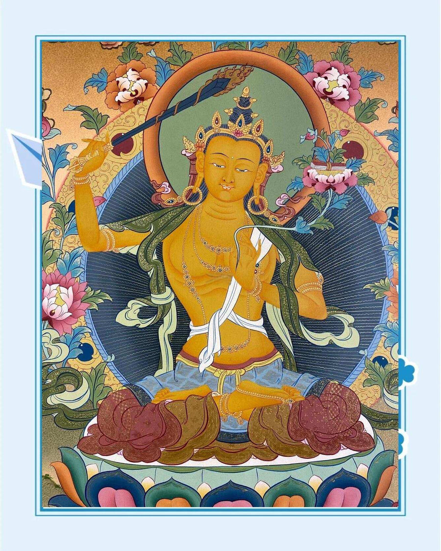 Manjushri Buddha: Ultimate Decluttering Tool for Your Mind and Wisdom