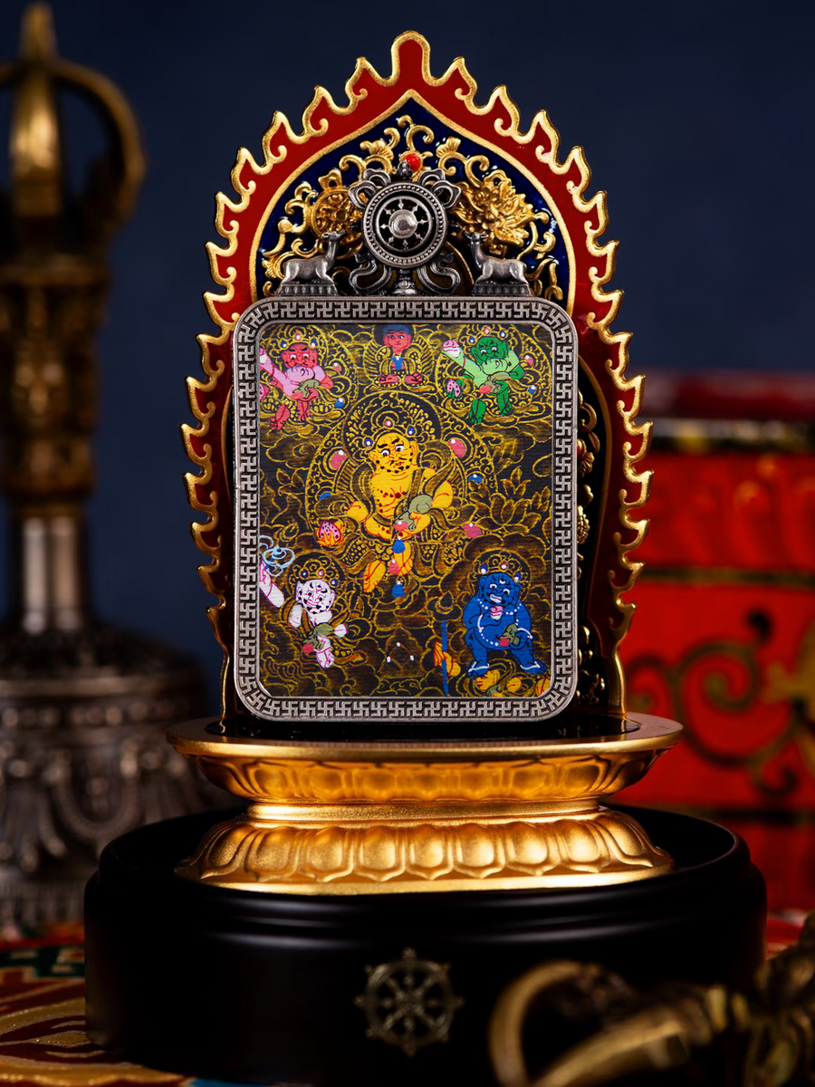Six-Road God of Wealth in Buddhism – Meaning, Symbolism, and Spiritual Protection