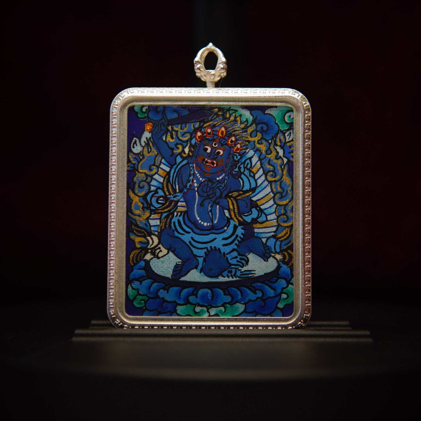 Acala Buddha Pendant Necklace for Protection & Strength