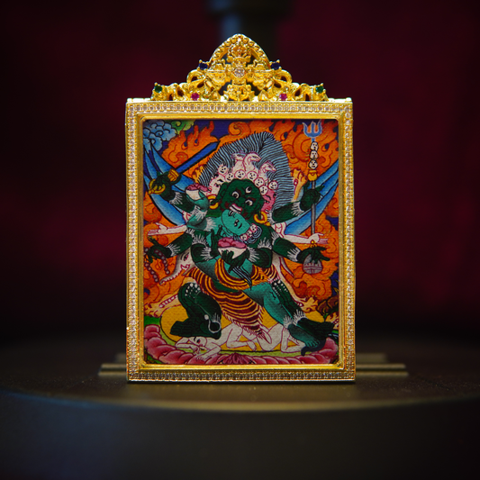 Vajra Phurba Pendant - Sacred Buddhist Necklace for Enlightenment