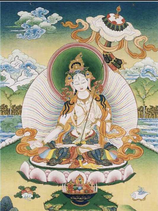 White Parasol Goddess