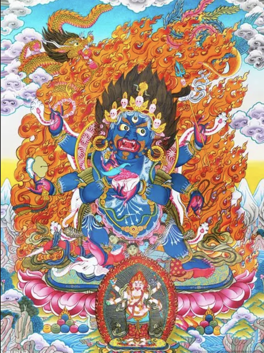  Mahakala thangka