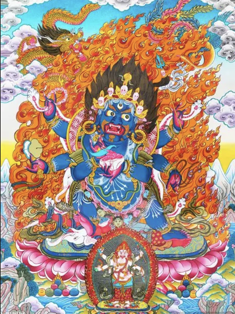  Mahakala thangka