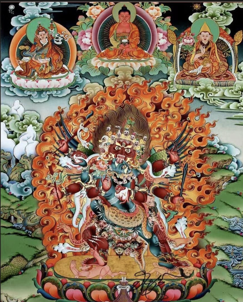 Hayagriva Thangka