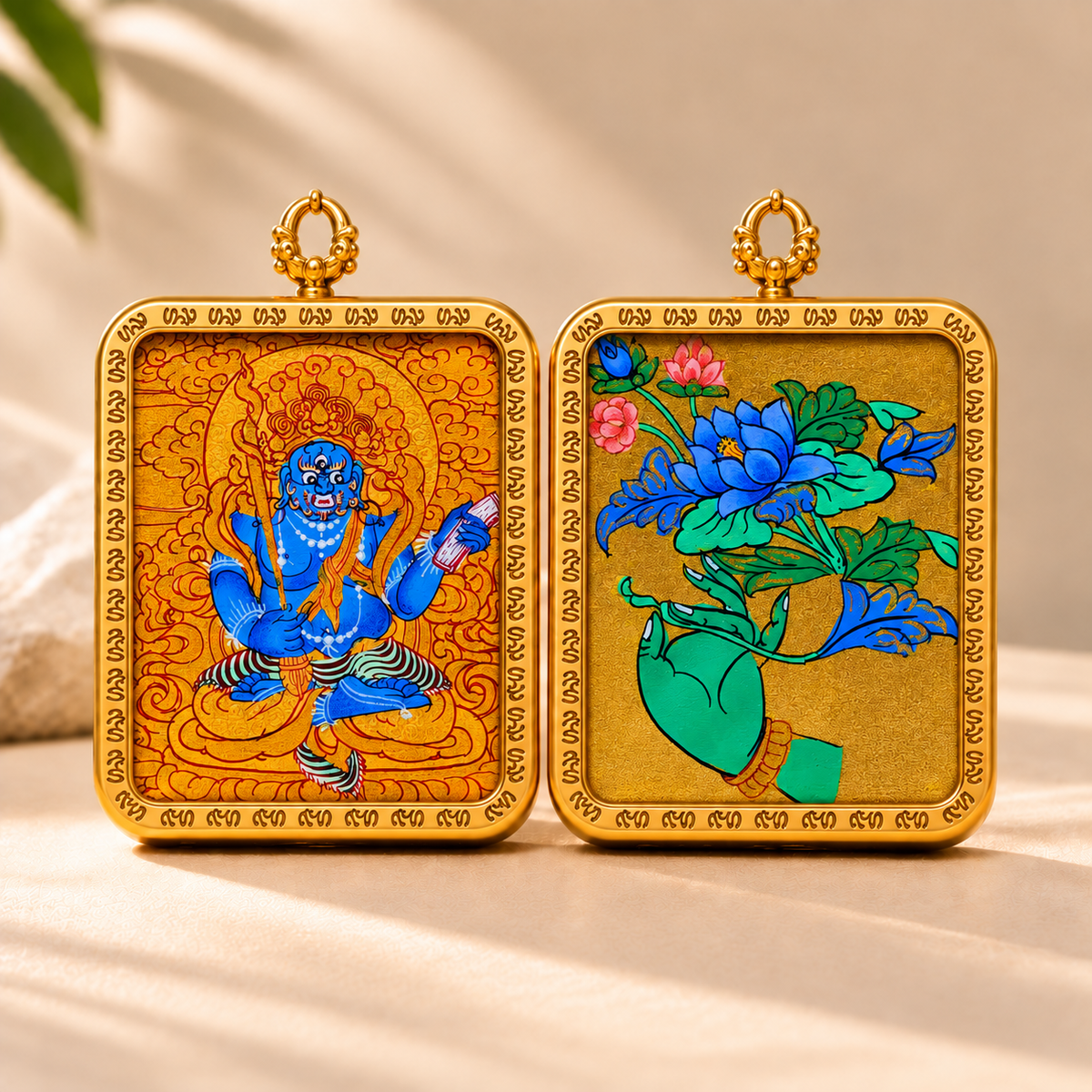 Acala Thangka Pendant Necklace
