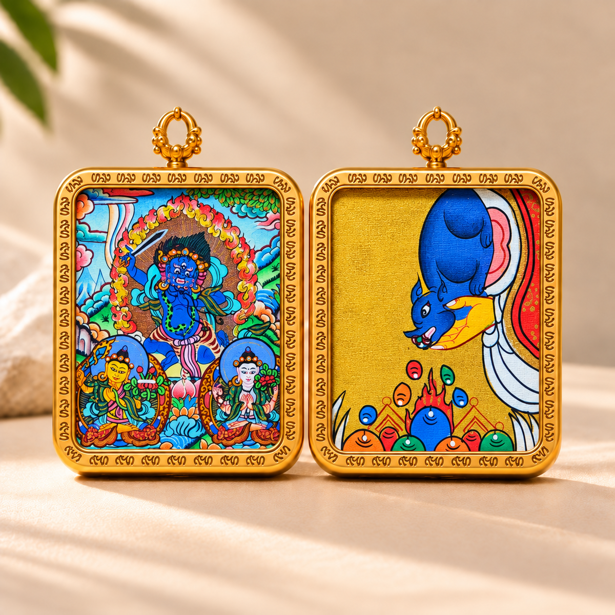 Acala Thangka Pendant Necklace