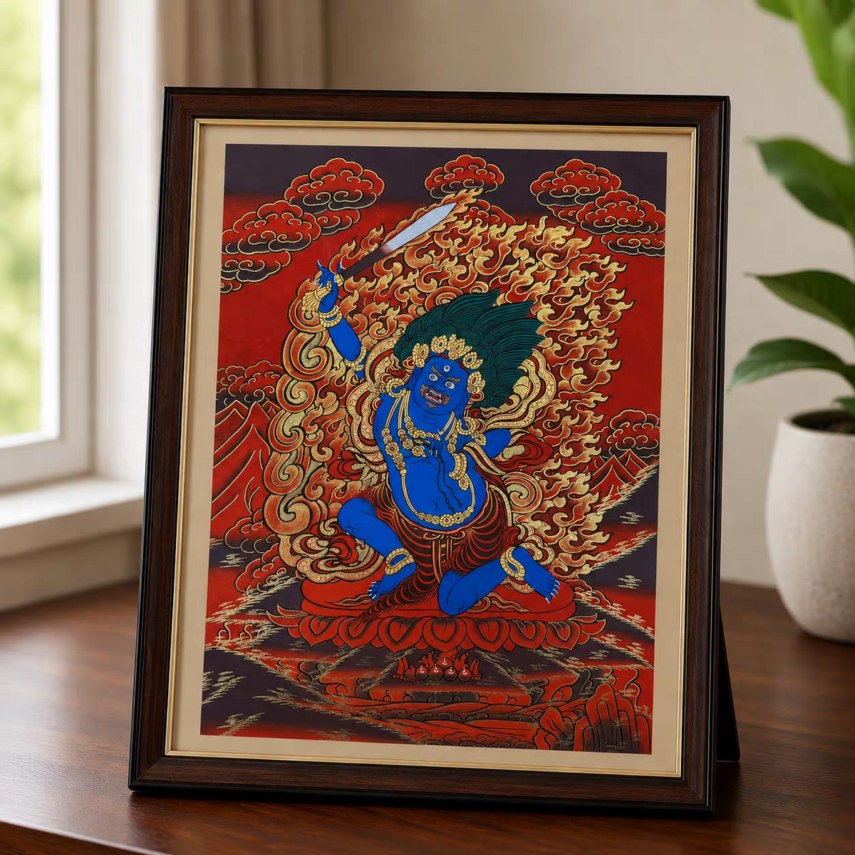 Acala Tabletop Thangka
