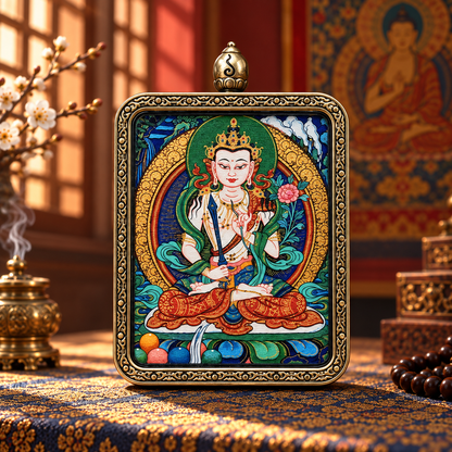 Akashagarbha Bodhisattva — Guardian Deity of the Zodiac Ox & Tiger