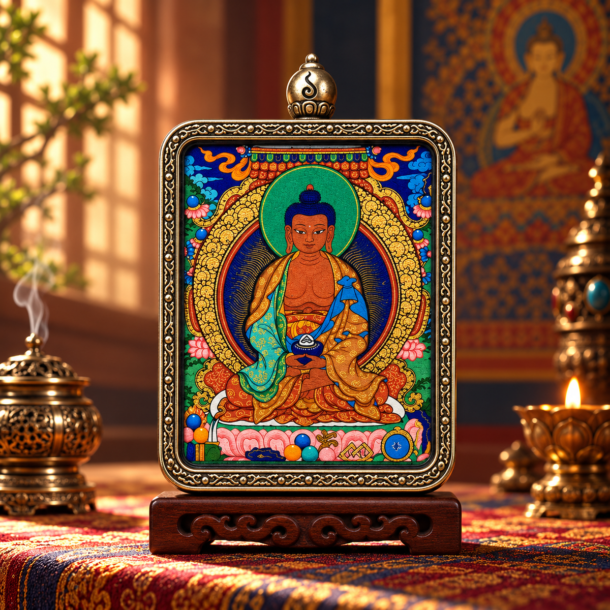 Amitabha Buddha — Guardian Deity of the Zodiac Dog & Pig