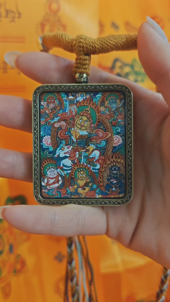 Five Jambhalas Thangka, Video Showcase